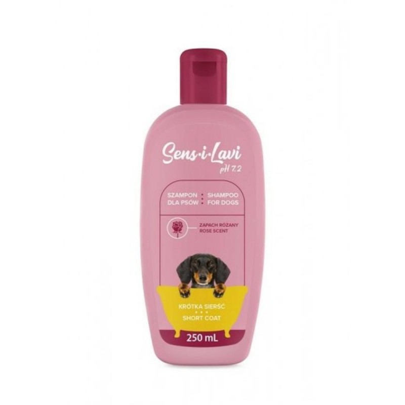 Sampon pentru Caini cu Blana Scurta, Sens-I-Lavi, 250 ml