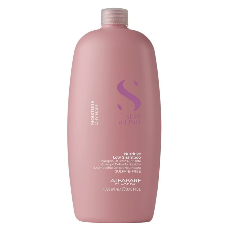 Sampon pentru Hidratare Alfaparf Semi di Lino Moisture Nutritive Shampoo, fara Sulfati 1000 ml
