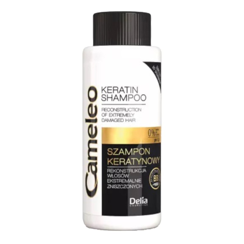 Sampon pentru Par Deteriorat Cameleo, cu Keratina, 50 ml
