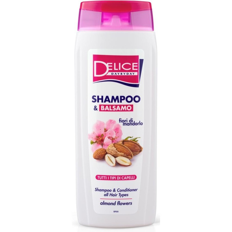 Sampon si Balsam Delice, Flori de Migdal, 250 ml