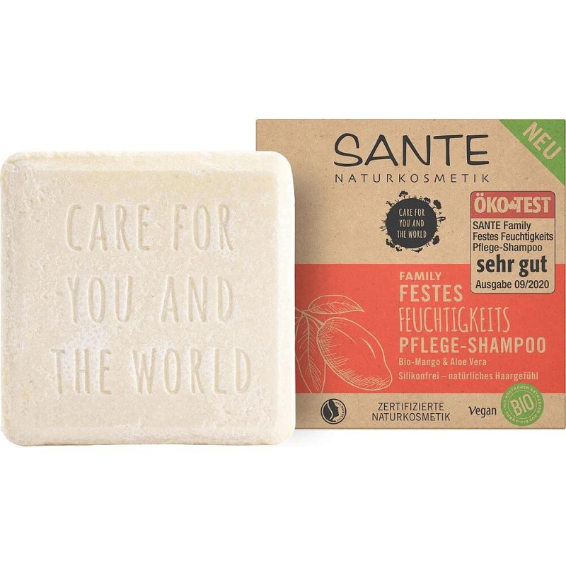 Sampon Solid cu Mango Bio Sante, LaVera and Sante, 60 g