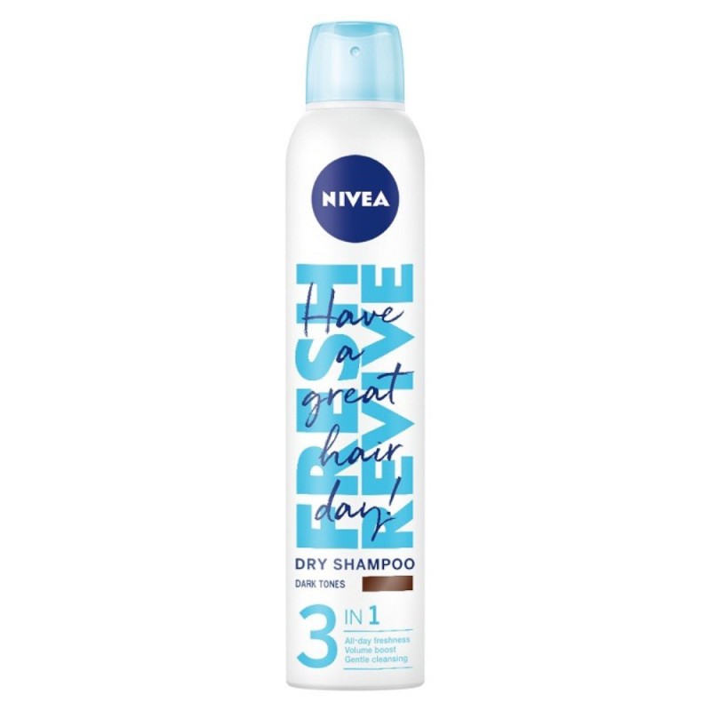 Sampon Uscat Spray Nivea, pentru Par Inchis, 200 ml