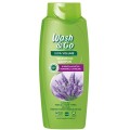 Sampon Wash & Go, Lavanda, 675 ml