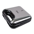 Sandwich-Maker 5 In 1, 5 Tipuri de Placi Grill, Putere 800 W, Negru/Inox