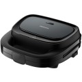 Sandwich Maker, 750 W, Plite Neaderente, Sistem Blocare Rapida, Negru, Philips Seria 3000