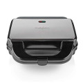Sandwich Maker, Grill, Waffle, Placi Anti-aderente, Inox, Plastic, Nedis, 900 W