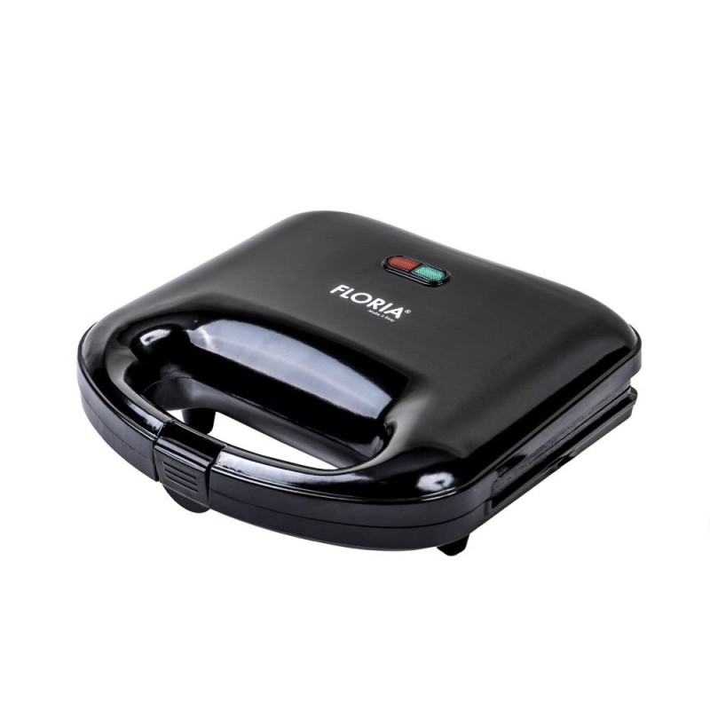 Sandwich Maker, Placa de Tip Grill, Antiaderenta si Indicator Luminos, Putere 750W