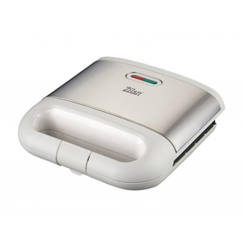 Sandwich Maker, Termostat, Indicator Luminos, Putere 800W, Alb