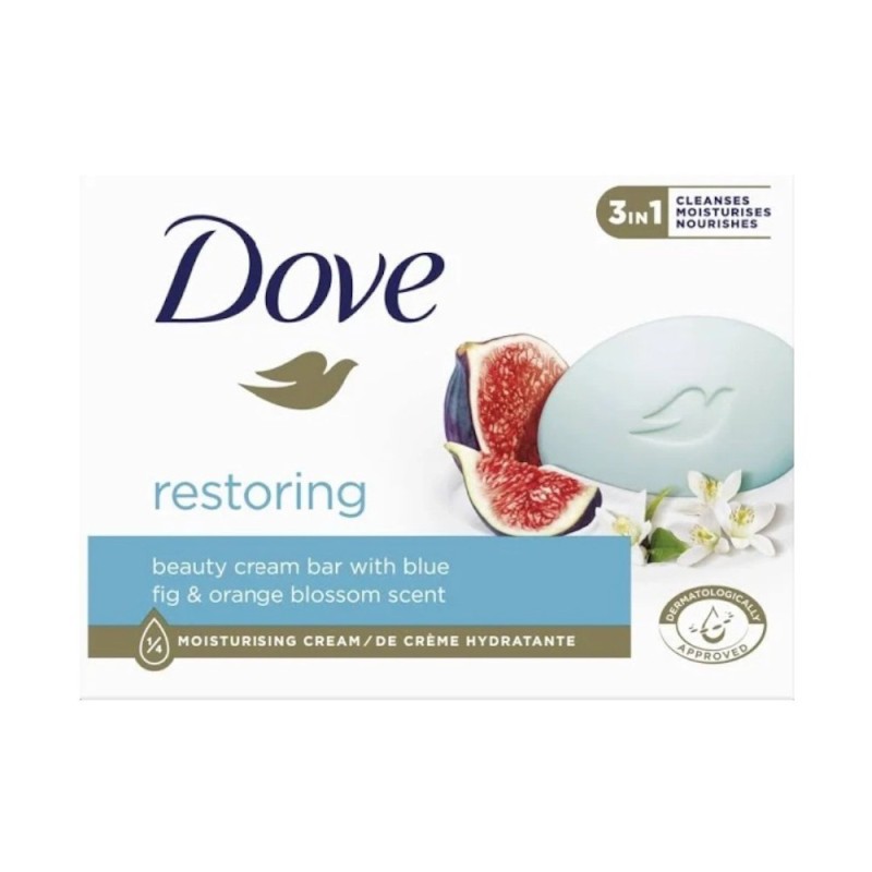 Sapun Crema Dove Restoring Fig & Orange Blossom, Smochine si Flori de Portocal, 90 g