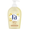 Sapun Lichid Fa Soft si Caring Vanilla Honey cu Proteine din Iaurt, 250 ml