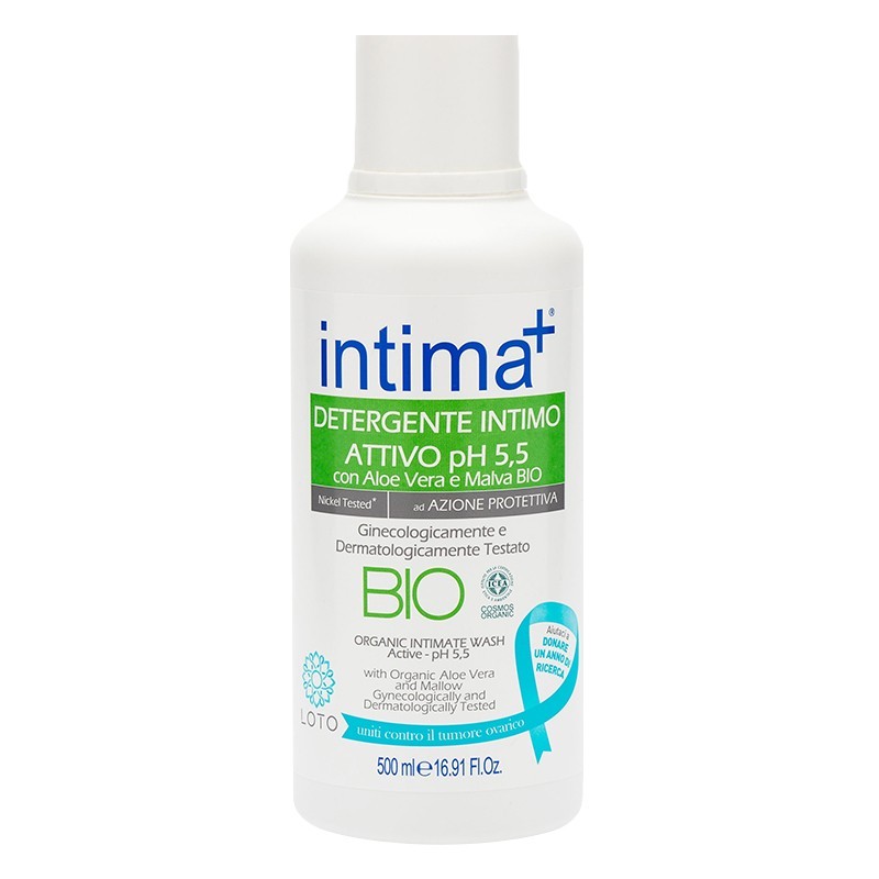 Sapun Lichid Intima Plus Aloe Vera si Nalba, Organic, 500 ml