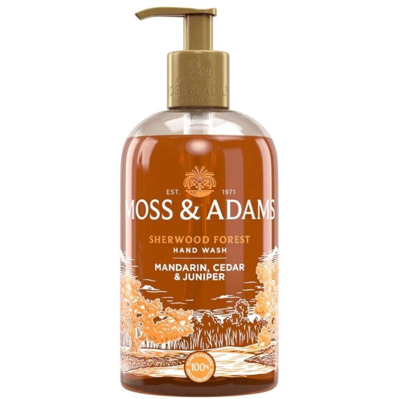 Sapun Lichid Moss and Adams, Sherwood Forest Indulging, 500 ml
