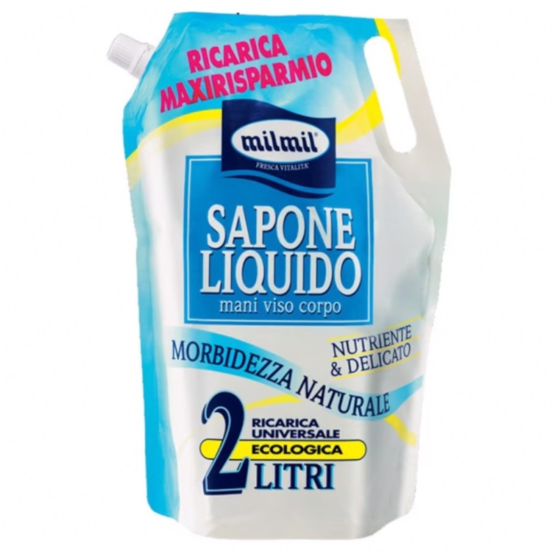 Sapun Lichid Rezerva Mil Mil, 2 l