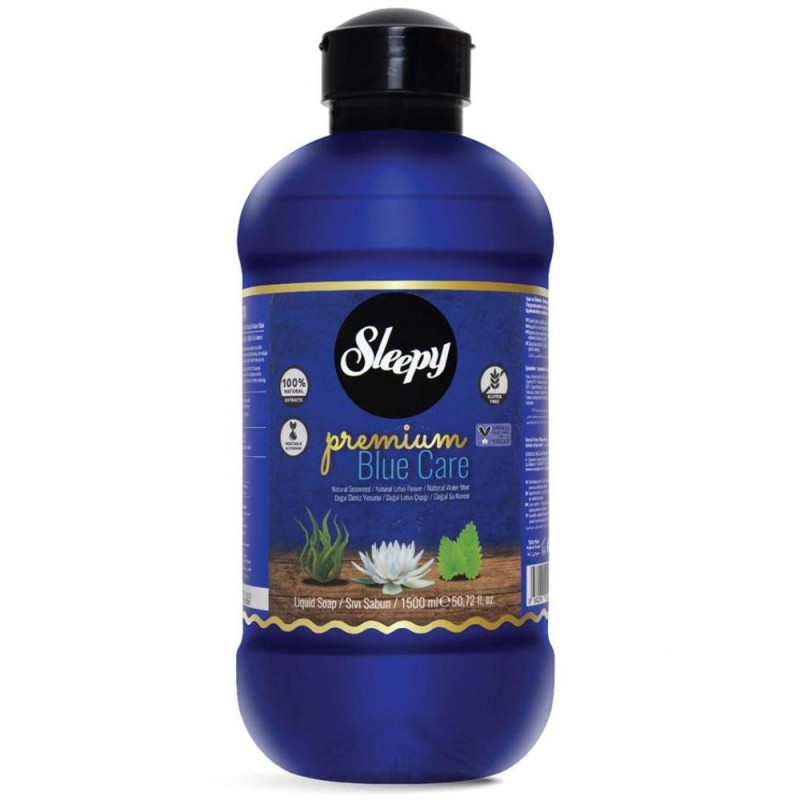 Sapun Lichid Sleepy Premium, Blue Care, 1500 ml