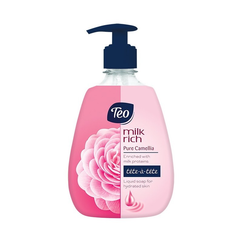 Sapun Lichid Teo Milk Rich Pure Camelia 400 ml