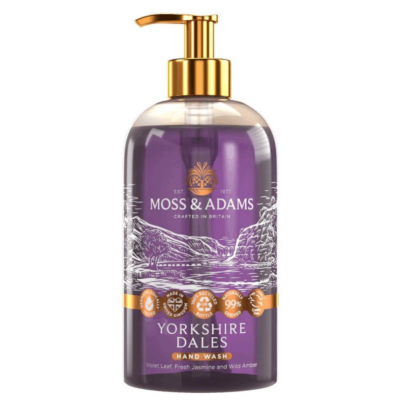 Sapun Lichid Yorkshire Dales, Moss and Adams, 500 ml