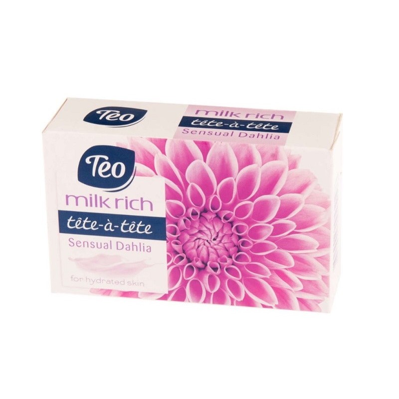 Sapun Solid Teo Milk Rich Sensual Dahlia 100 G