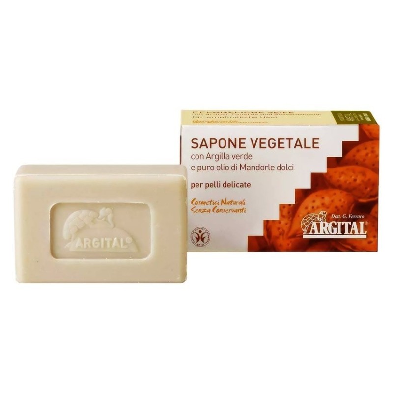 Sapun Vegetal cu Argila Verde si Migdale Dulci, 100 g