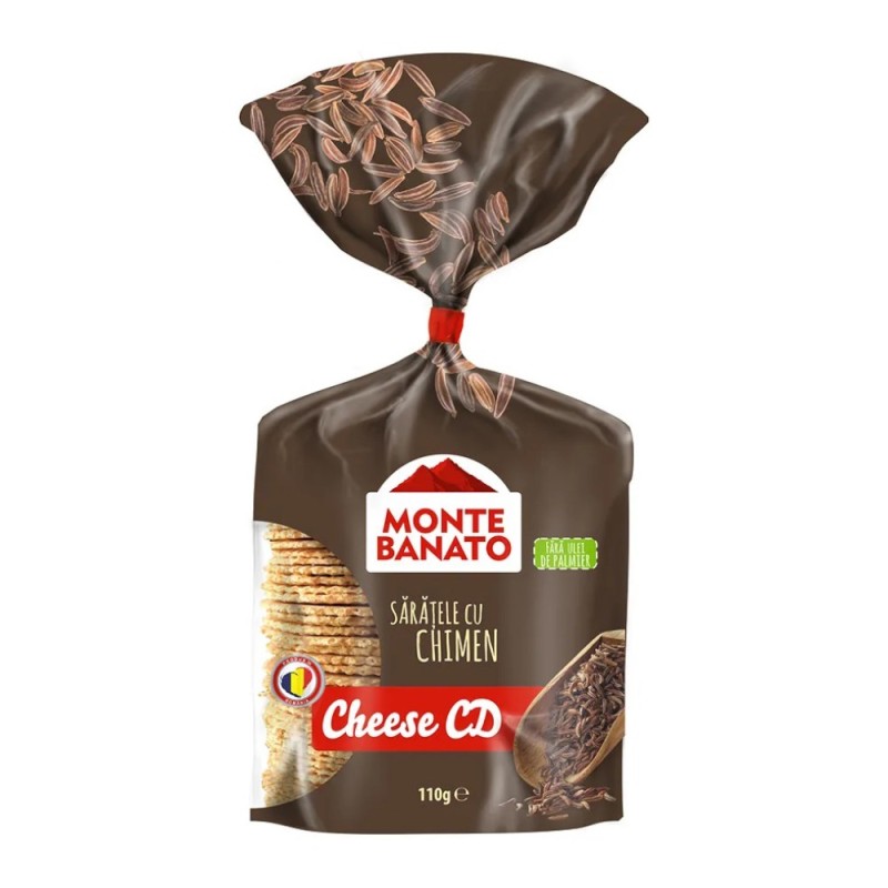 Saratele cu Chimen si Cascaval, Monte Banato, 110 g