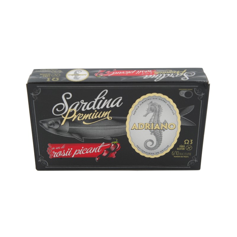 Sardine Premium in Sos Picant Adriano 90 g