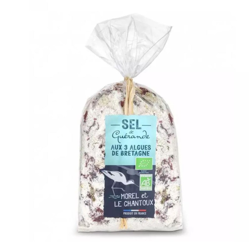 Sare Celtica cu Trei Feluri de Alge Bio din Bretania, 250 g, L'Atelier du Sel