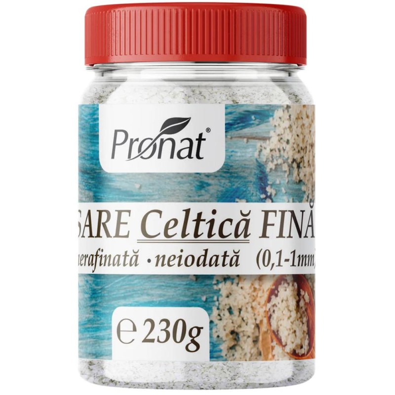 Sare Celtica Fina, Bio, Pet, 230 g