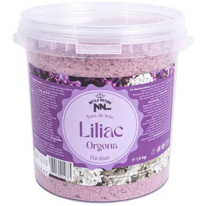 Sare de Baie, Aroma de Liliac, Galetusa 1.5 kg