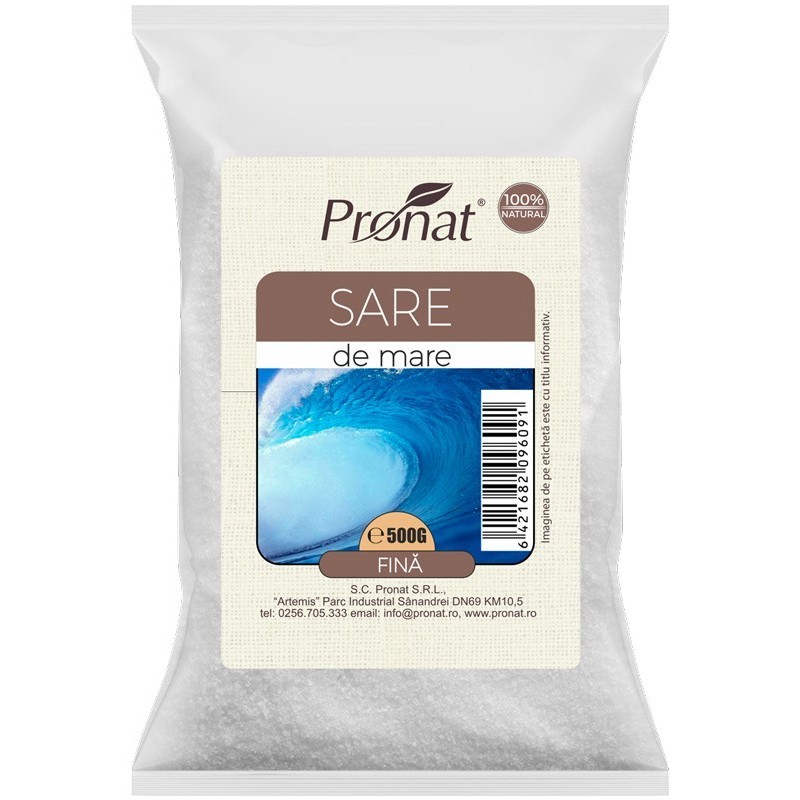 Sare de Mare, Fina, 500 g