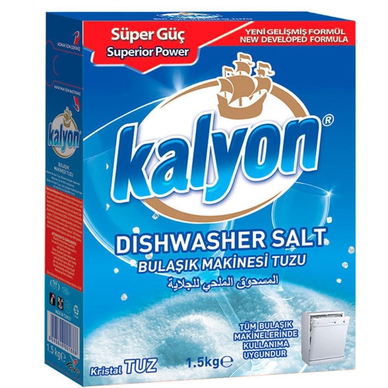 Sare pentru Masina de spalat Vase, Kalyon, 1.5 kg