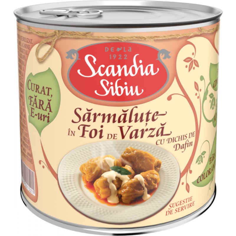 Sarmalute in Foi de Varza, Scandia Sibiu, 400 g