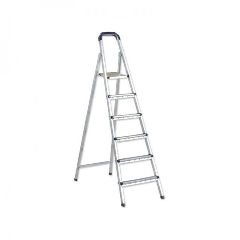 Scara Metalica cu Sistem Antialunecare, 5 Trepte + Platforma