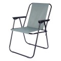 Scaun de Camping Pliabil, 54 x 44.5 x 72.5 cm, Gri