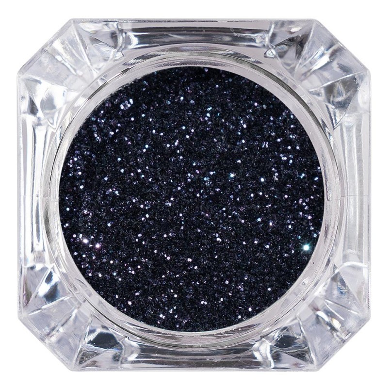 Sclipici Glitter Unghii Pulbere Luxorise, Glam Silver
