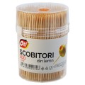 Scobitori din Lemn 500 Bucati in Tub de Plastic, Oti
