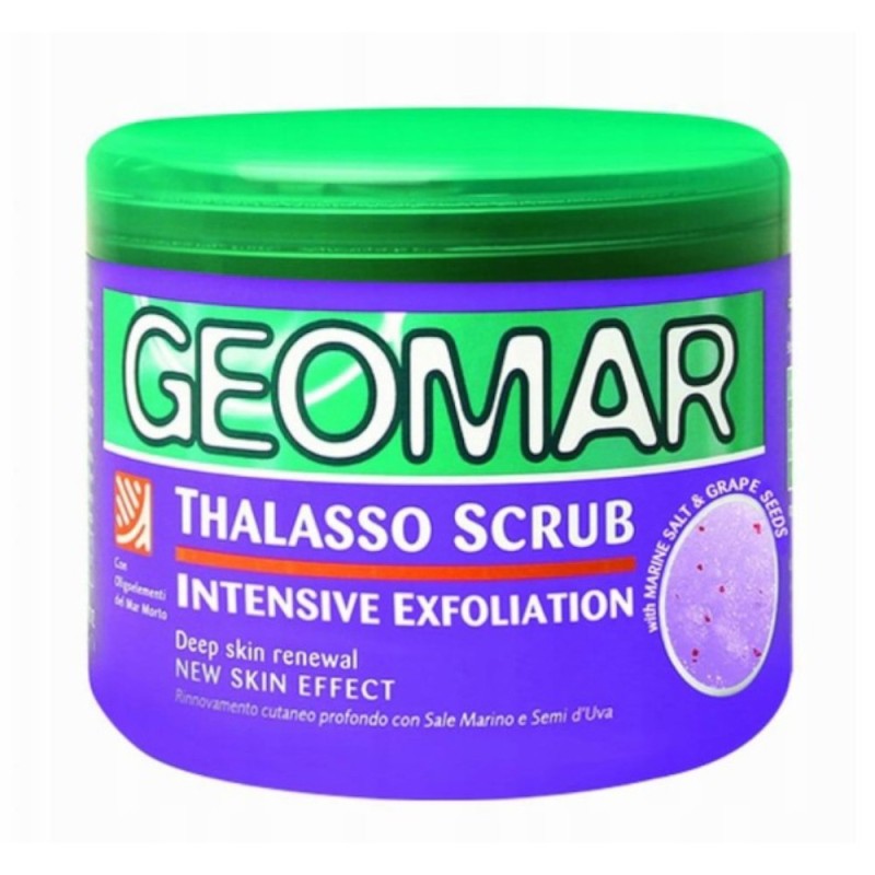 Scrub Exfoliant Intensiv Geomar, cu Samburi de Struguri, 600 g