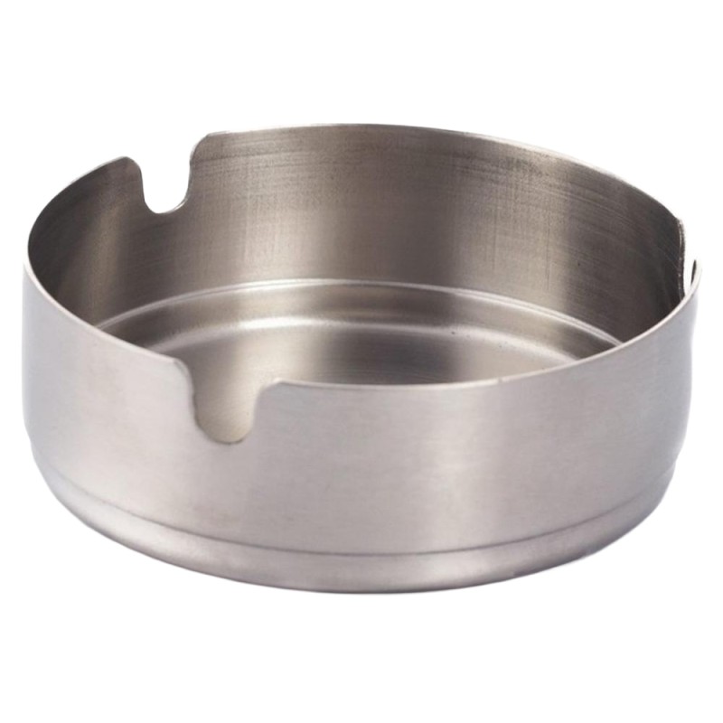 Scrumiera Rotunda din Inox, 10 cm, Grunberg