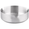 Scrumiera Rotunda, din Inox, 10 x 3 cm, Grunberg