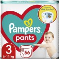 Scutece Chilotel Pampers Pants, Marimea 3, 6-11 kg, 56 Bucati