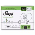 Scutece Chilotel Sleepy Natural, Marimea 3 Midi, 4 - 9 kg, 34 Bucati