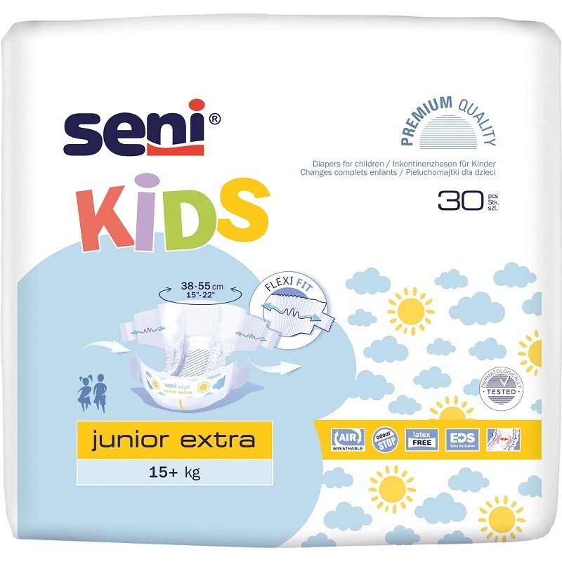 Scutece Copii Kids Junior Extra x 30 Bucati