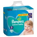 Scutece Pampers Active Baby Nr 5 Junior, 11-16 kg, 78 Bucati