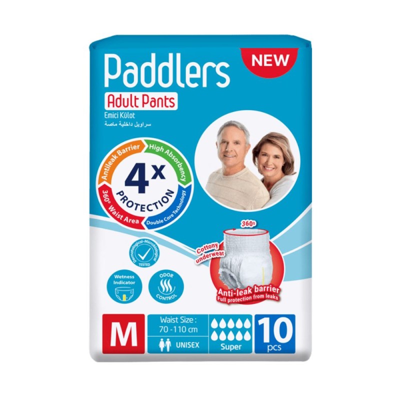 Scutece Tip Chilot pentru Incontinenta Adulti, Paddlers, Marimea M