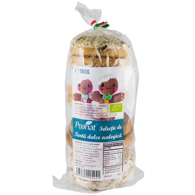 Selectie de Turta Dulce Bio, 180g