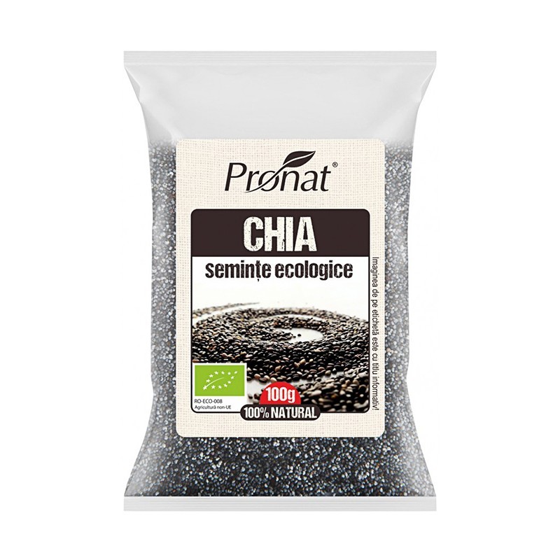 Seminte de Chia Bio, 100 g