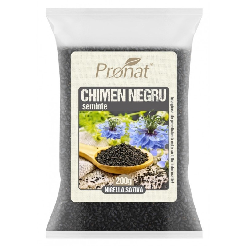 Seminte de Chimen Negru, 200 g, Pronat