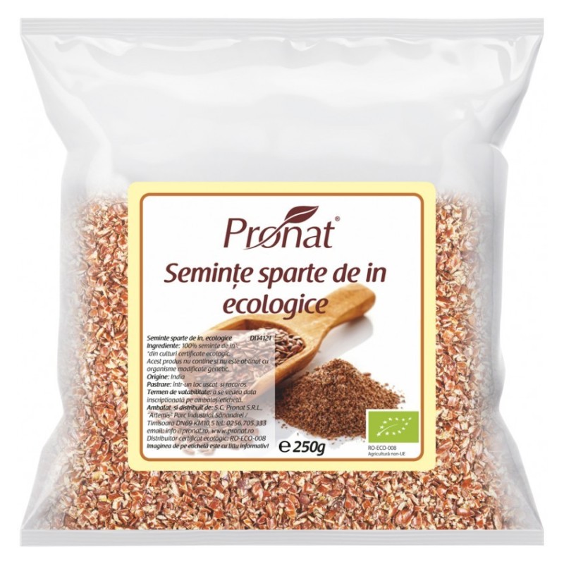 Seminte de In Sparte BIO, 250 g, Pronat