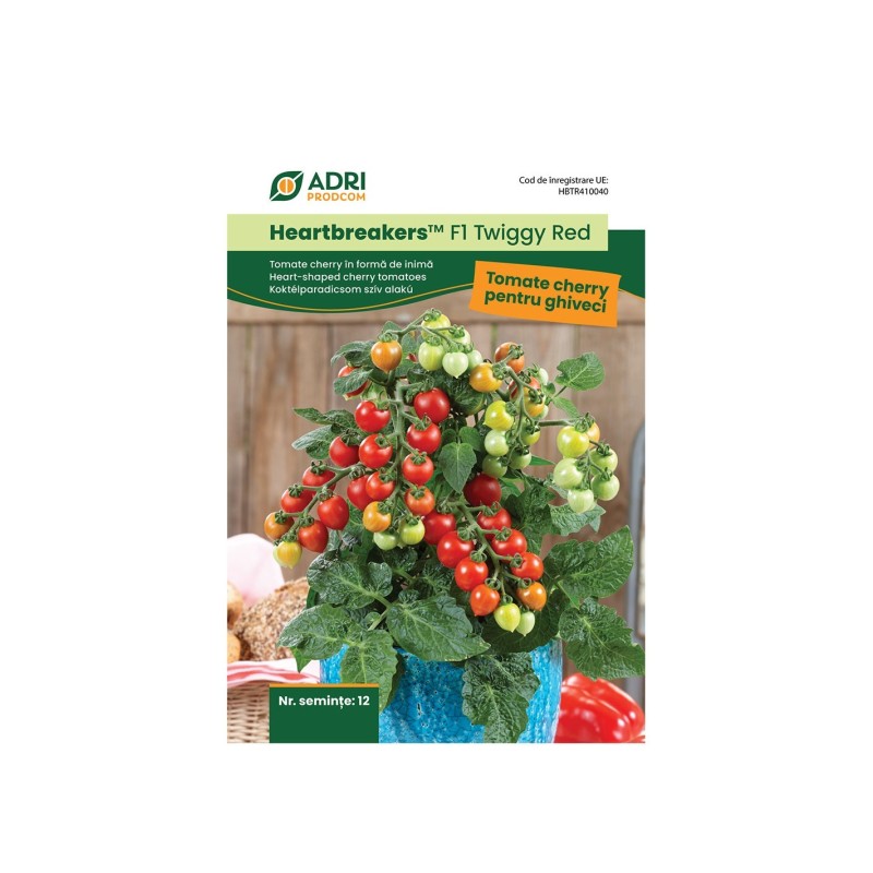 Seminte de Rosii Cherry, Hibrid extratimpuriu, 12 Seminte, Hazera