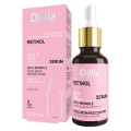 Ser Anti-Rid pentru Fata si Decolteu Delia Cosmetics, cu Retinol, 30 ml