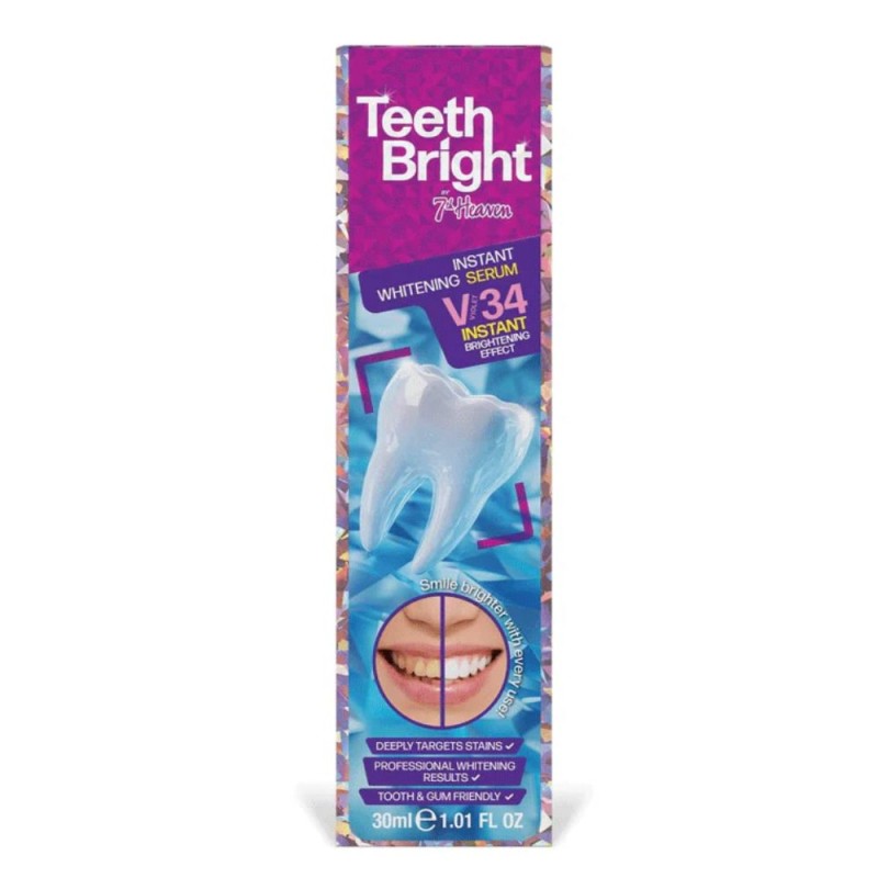 Ser pentru Albirea Dintilor Teeth Bright Violet, 7th Heaven, 30 ml