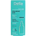 Ser pentru Fata si Decolteu Delia Cosmetics, cu Acid Hialuronic, 30 ml